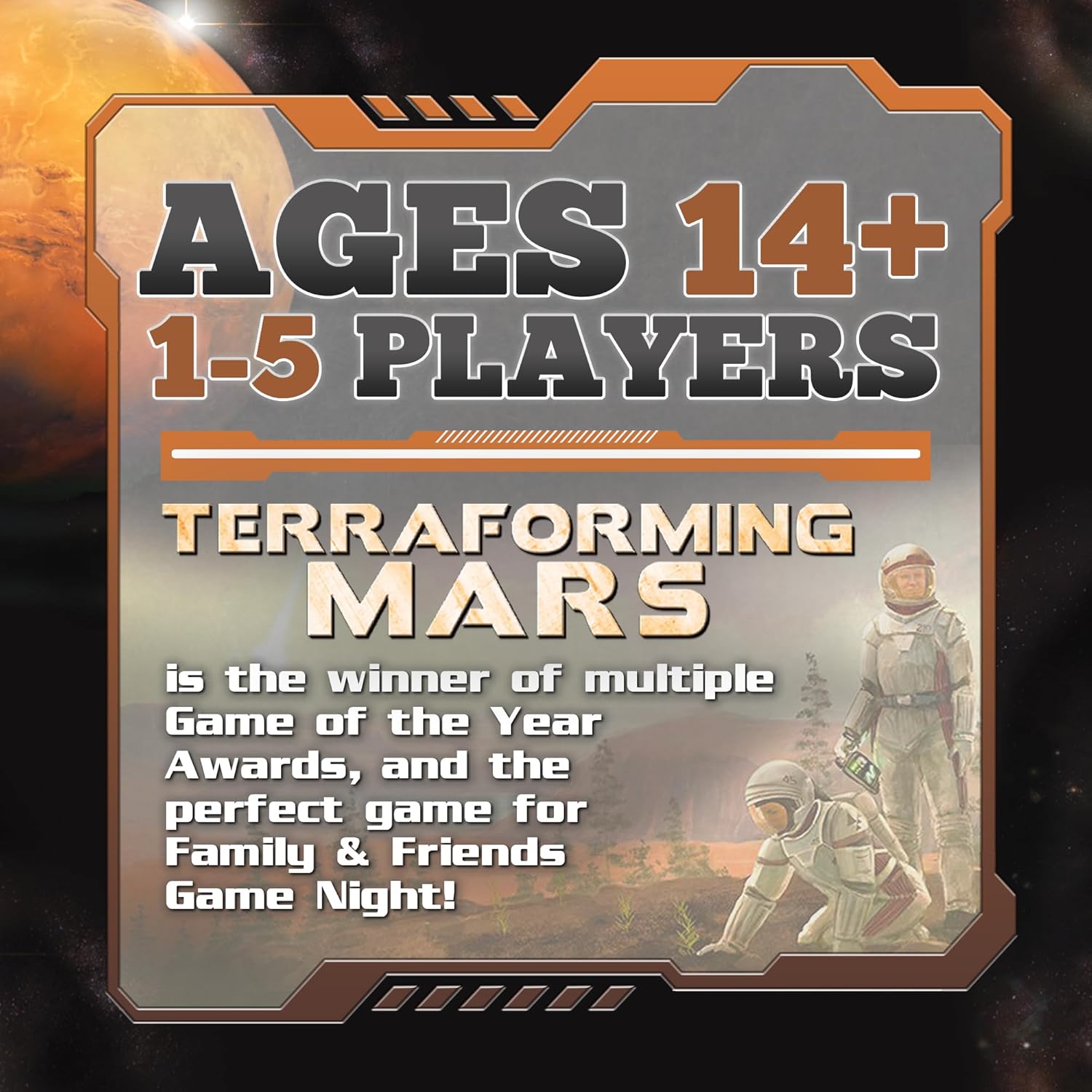 Terraforming Mars Board Game - Key Specifications