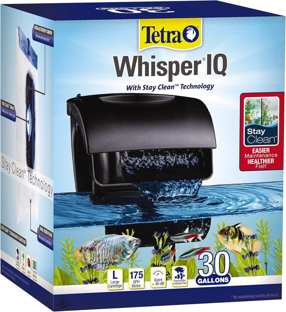 Tetra Whisper IQ Power Filter for 30 Gallon Aquarium Review: We Tested the Amazon Bestseller So You Don't Have To - Product Image