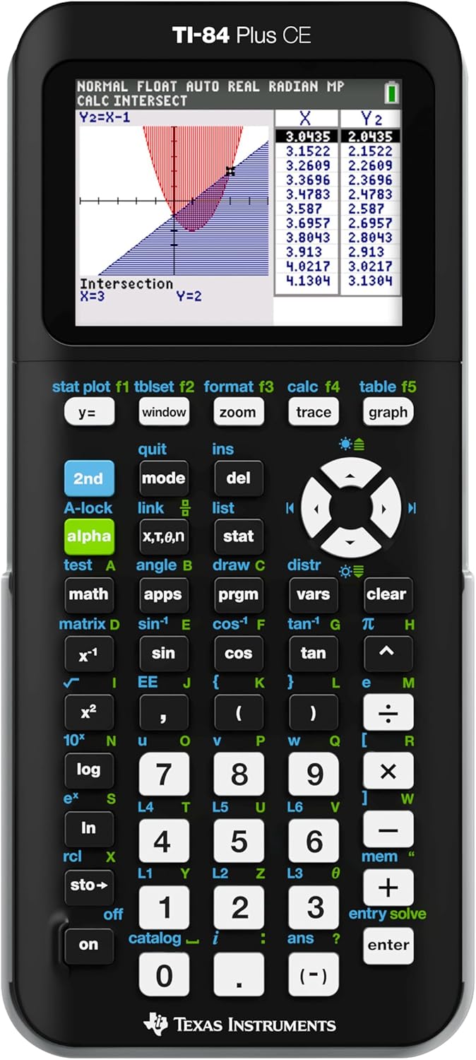 Texas Instruments TI-84 Plus CE Color Graphing Calculator - Performance: Where It Counts