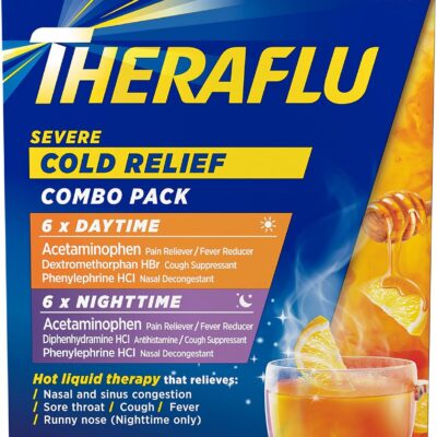 Theraflu Max Strength Severe Cold Flu 6 Packets Review: We Tested the Amazon Bestseller So You Don't Have To - Product Image