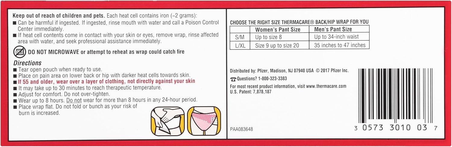 ThermaCare HeatWraps Lower Back Hip 3 Count - Final Verdict