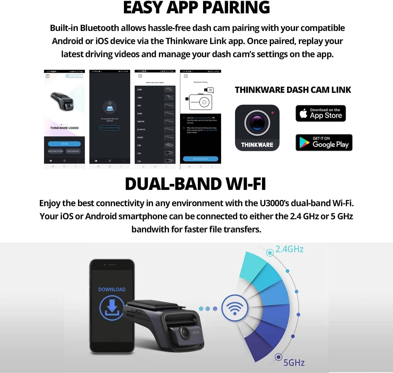 Thinkware U3000 4K Dual Dash Cam Front Rear - Performance Testing