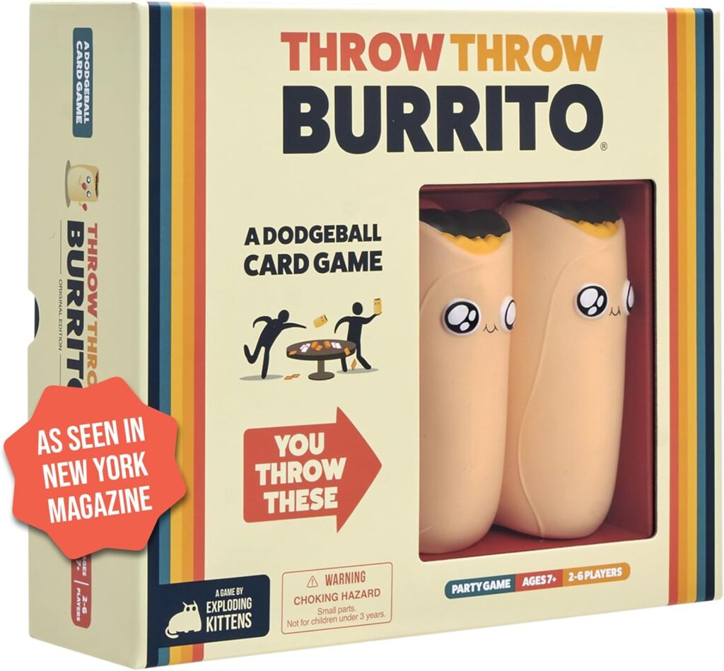 Throw Throw Burrito Dodgeball Card Game Review 2026: Is the Amazon Bestseller Worth the Hype? - Product Image
