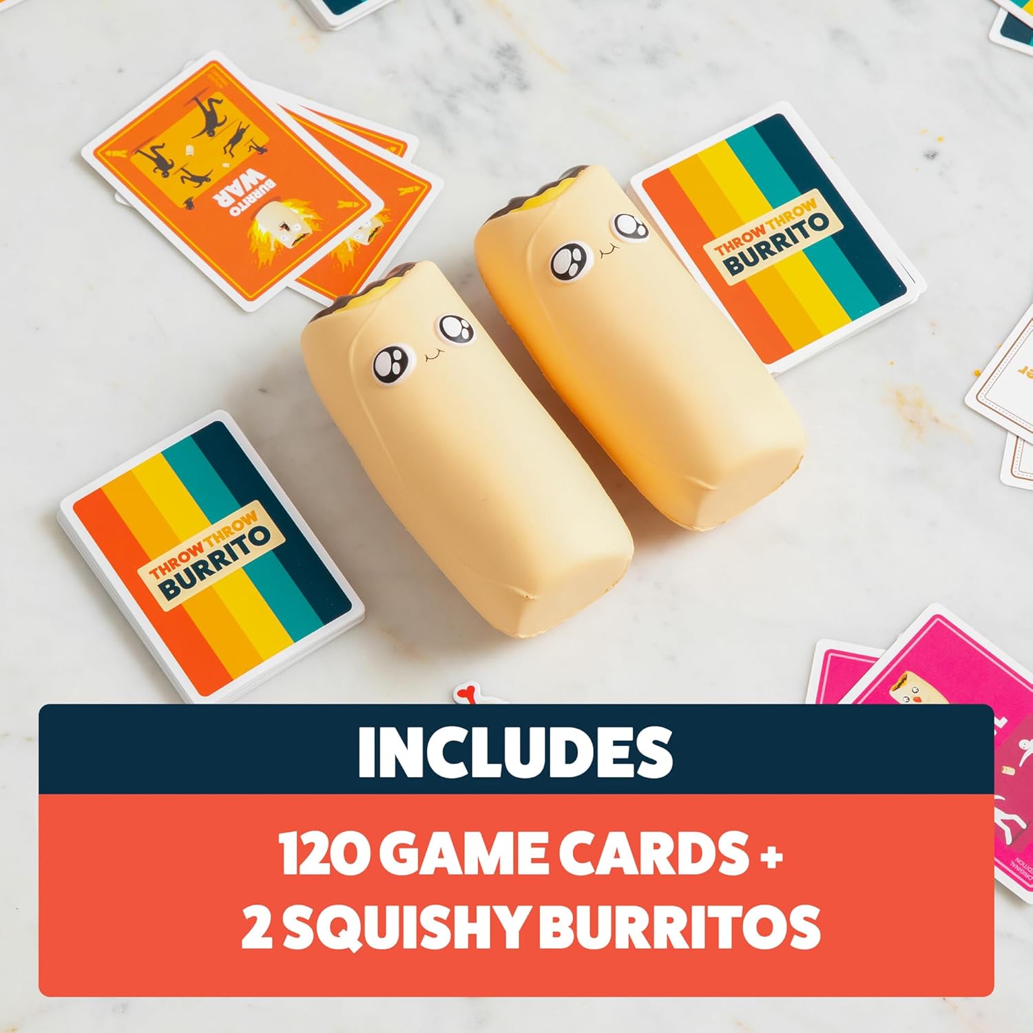 Throw Throw Burrito Dodgeball Card Game - Design and Build Quality