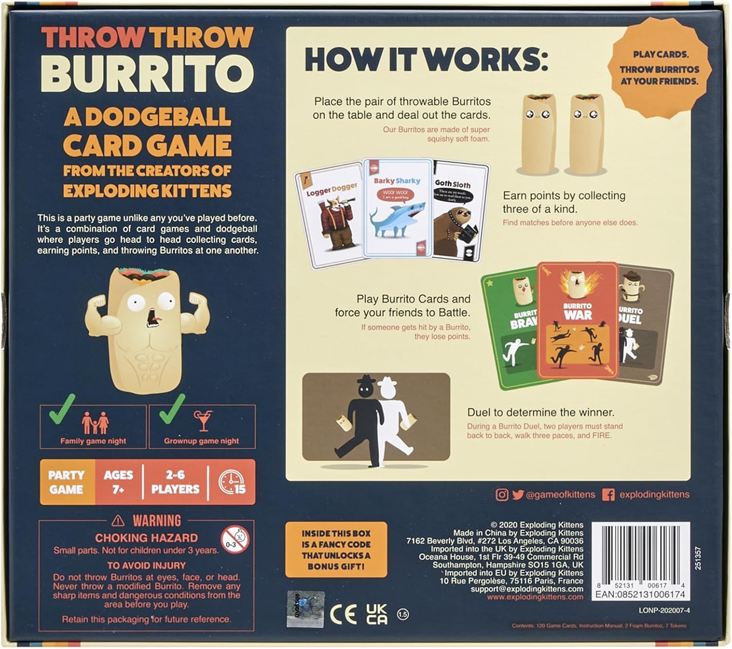 Throw Throw Burrito Dodgeball Card Game - Is It Worth the Price?