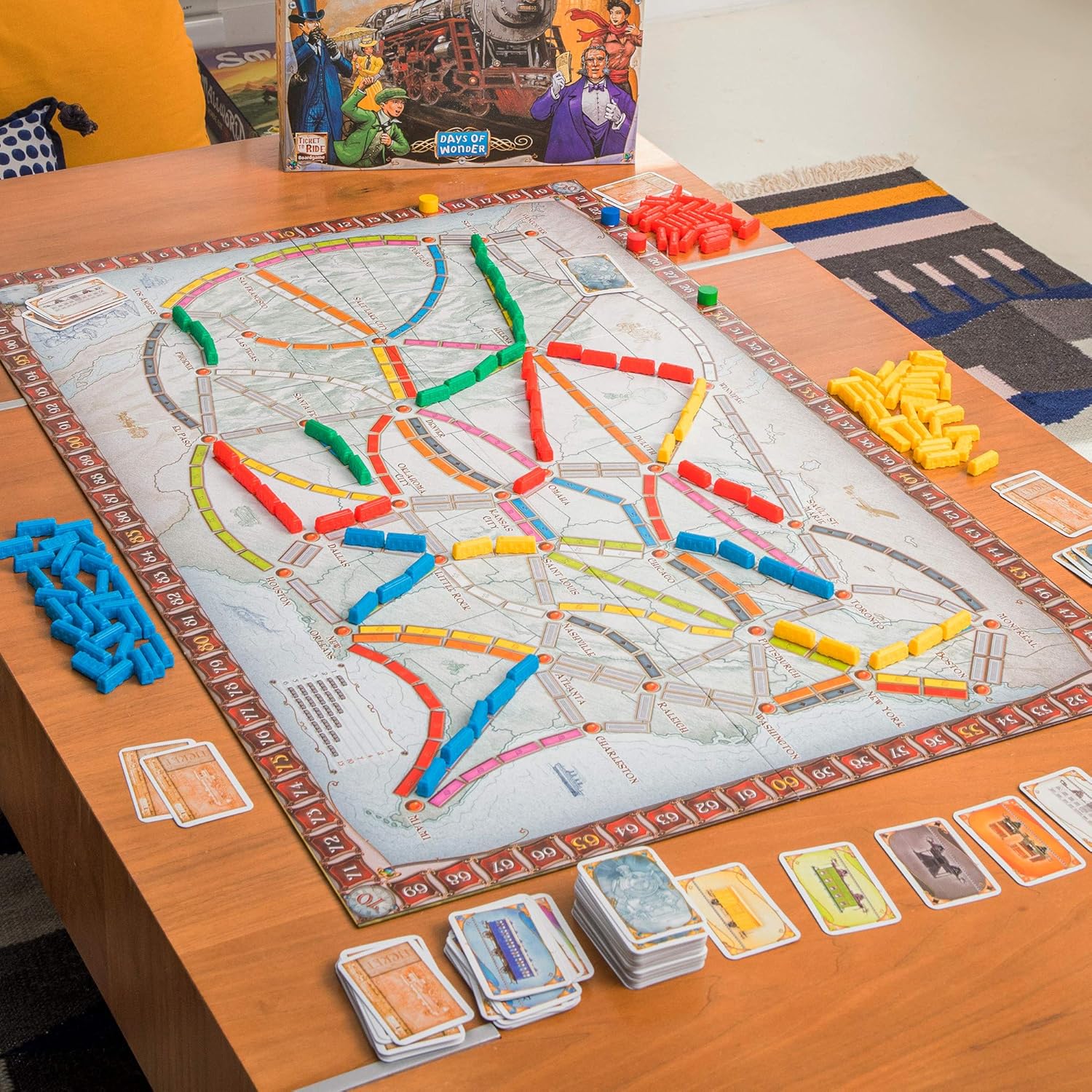 Ticket to Ride Board Game - Design and Build Quality