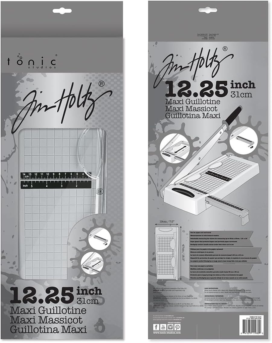 Tim Holtz Tonic Studios Guillotine Paper Trimmer 12 Inch - Performance Testing