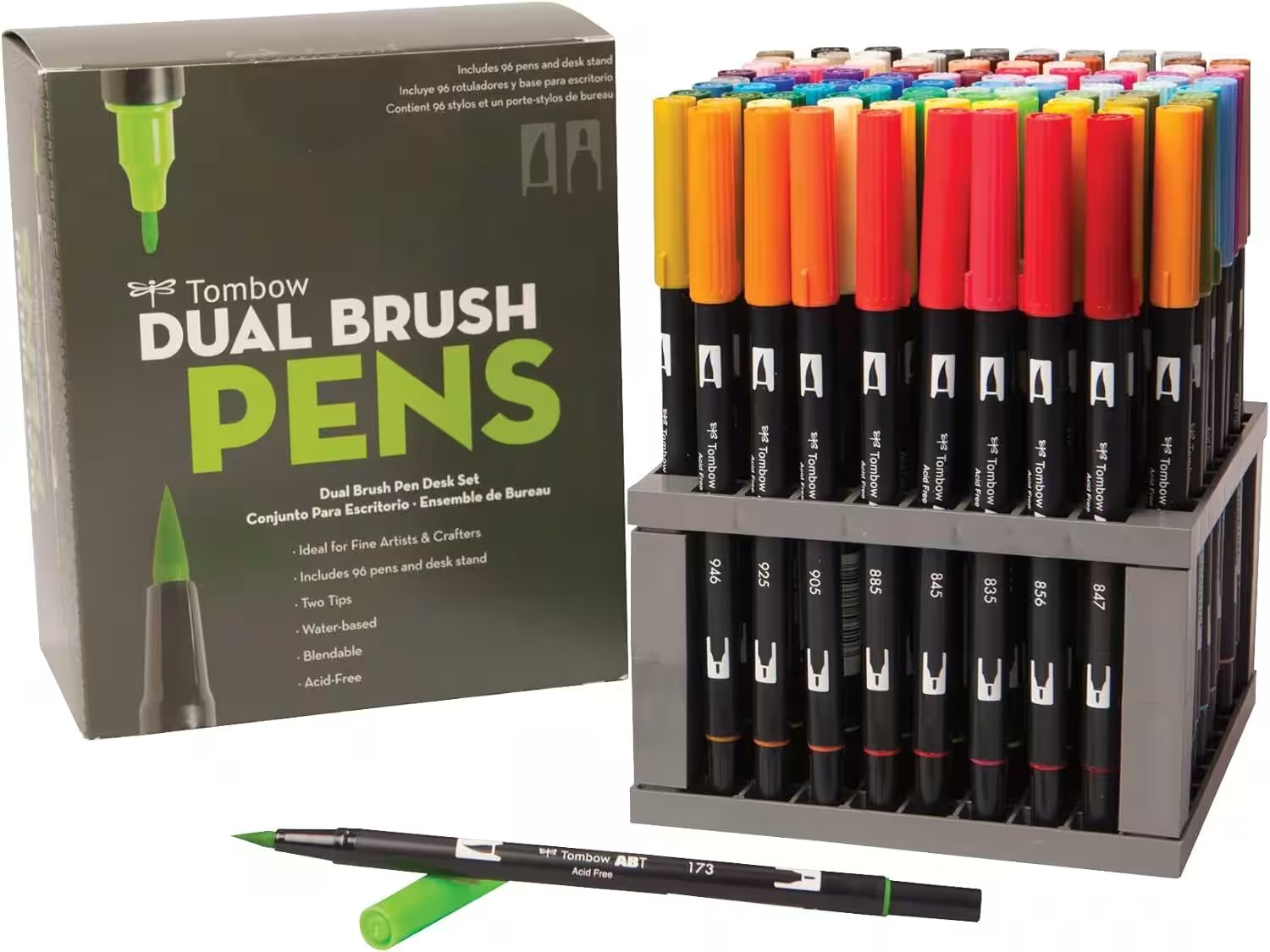 Tombow Dual Brush Pen Art Markers 96 Color Set Review