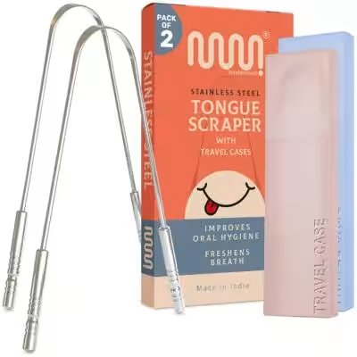 Tongue Scraper Stainless Steel Metal 2 Pack Review: 15,000+ Reviews Can't Be Wrong — Or Can They? - Product Image