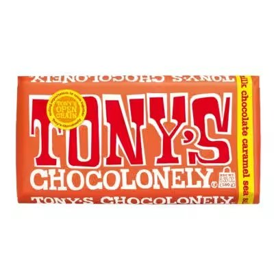Tony's Chocolonely Milk Chocolate Caramel Sea Salt 6oz Review: We Tested the Amazon Bestseller So You Don't Have To - Product Image