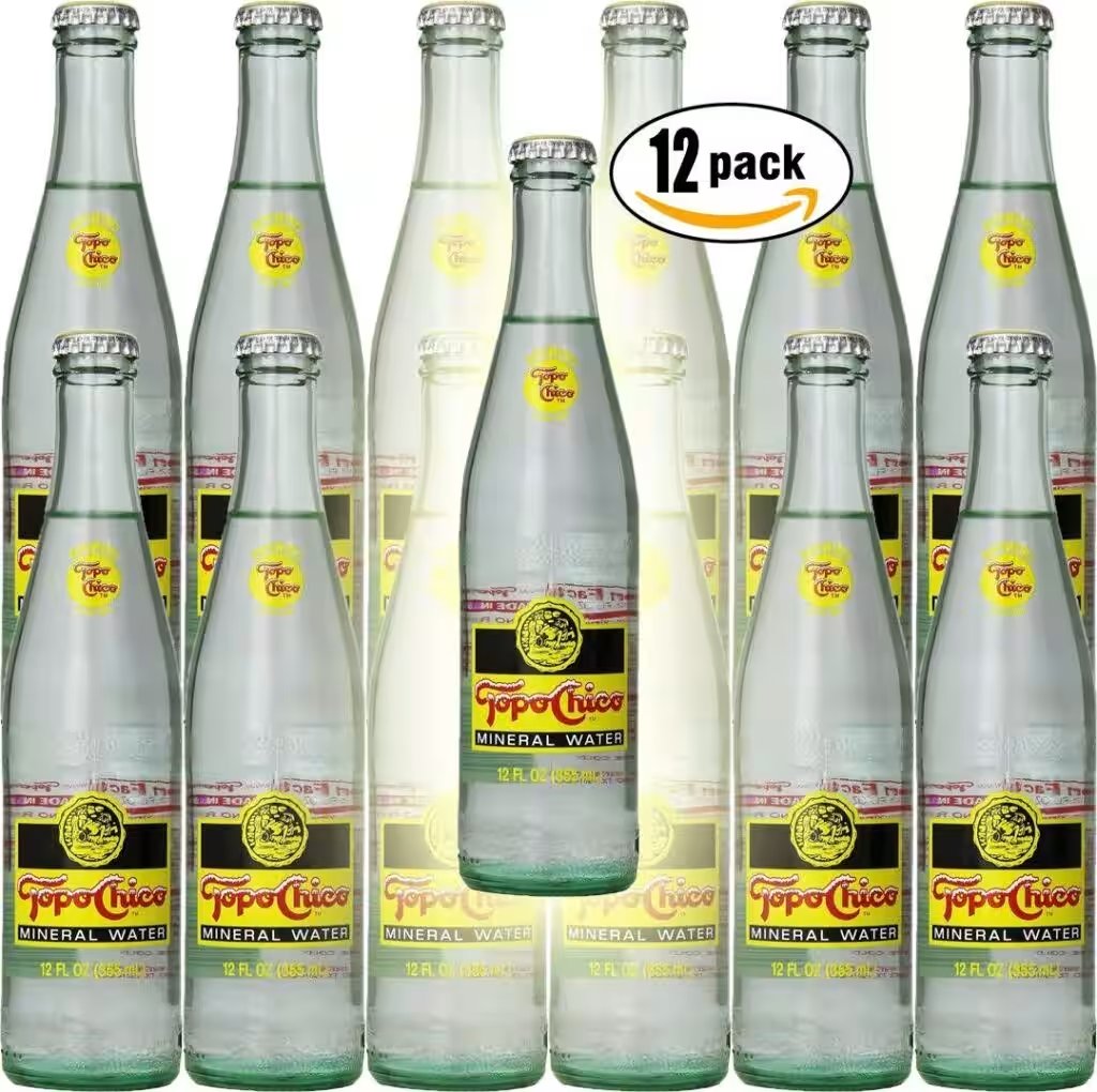 Topo Chico Mineral Water 12oz Glass Bottles 12 Pack Review: Why 8,000+ Amazon Buyers Can't Stop Raving About It - Product Image