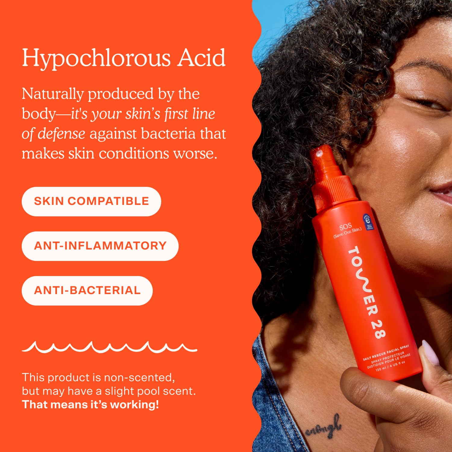 Tower 28 SOS Daily Rescue Facial Spray 4oz - Performance Testing