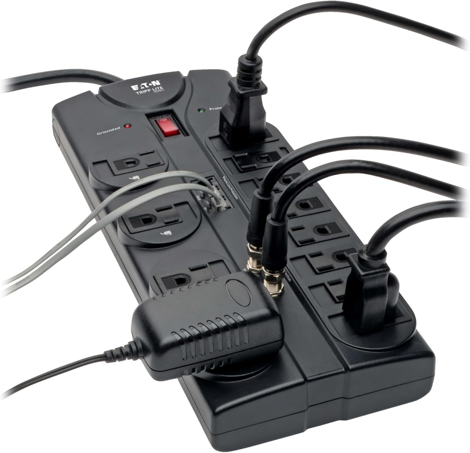 Tripp Lite 12 Outlet Surge Protector 8 Foot Cord - Key Specifications