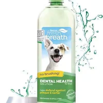 TropiClean Fresh Breath Oral Care Water Additive Dog 33oz Review: Why 50,000+ Amazon Buyers Can't Stop Raving About It - Product Image