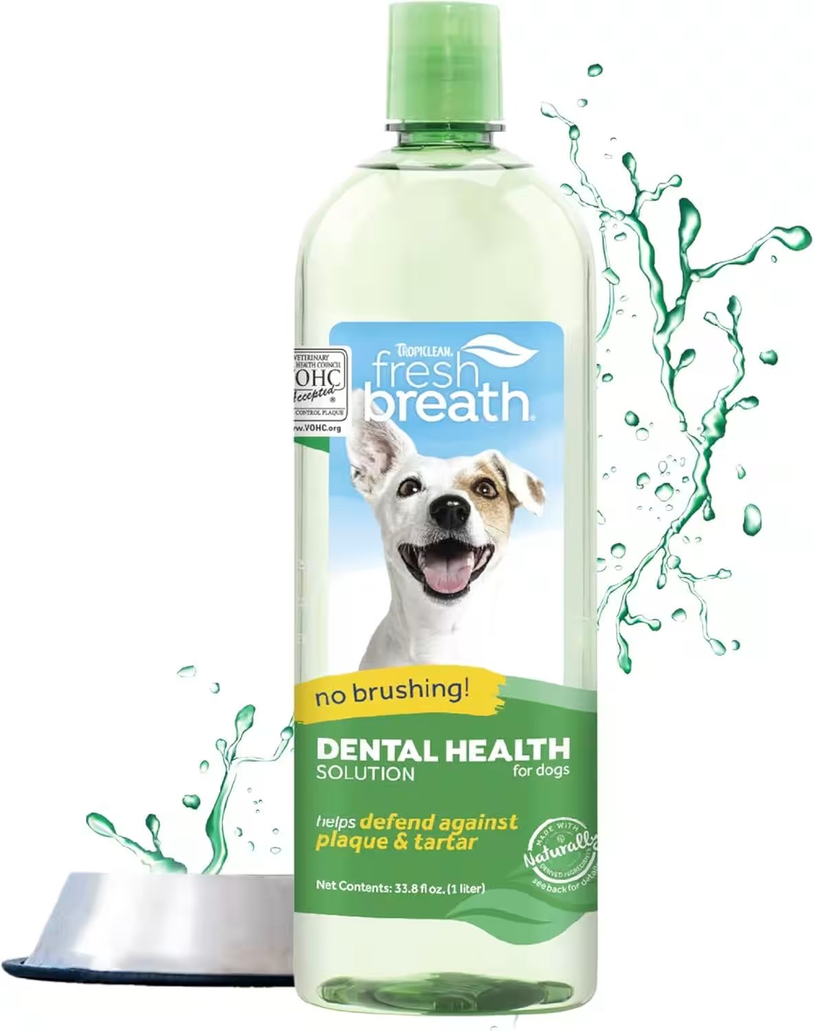 TropiClean Fresh Breath Oral Care Water Additive Dog 33oz Review