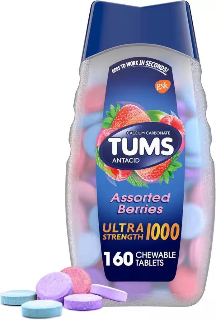 Tums Ultra Strength Antacid Tablets Assorted Berries 160 Count Review: We Tested the Amazon Bestseller So You Don't Have To - Product Image
