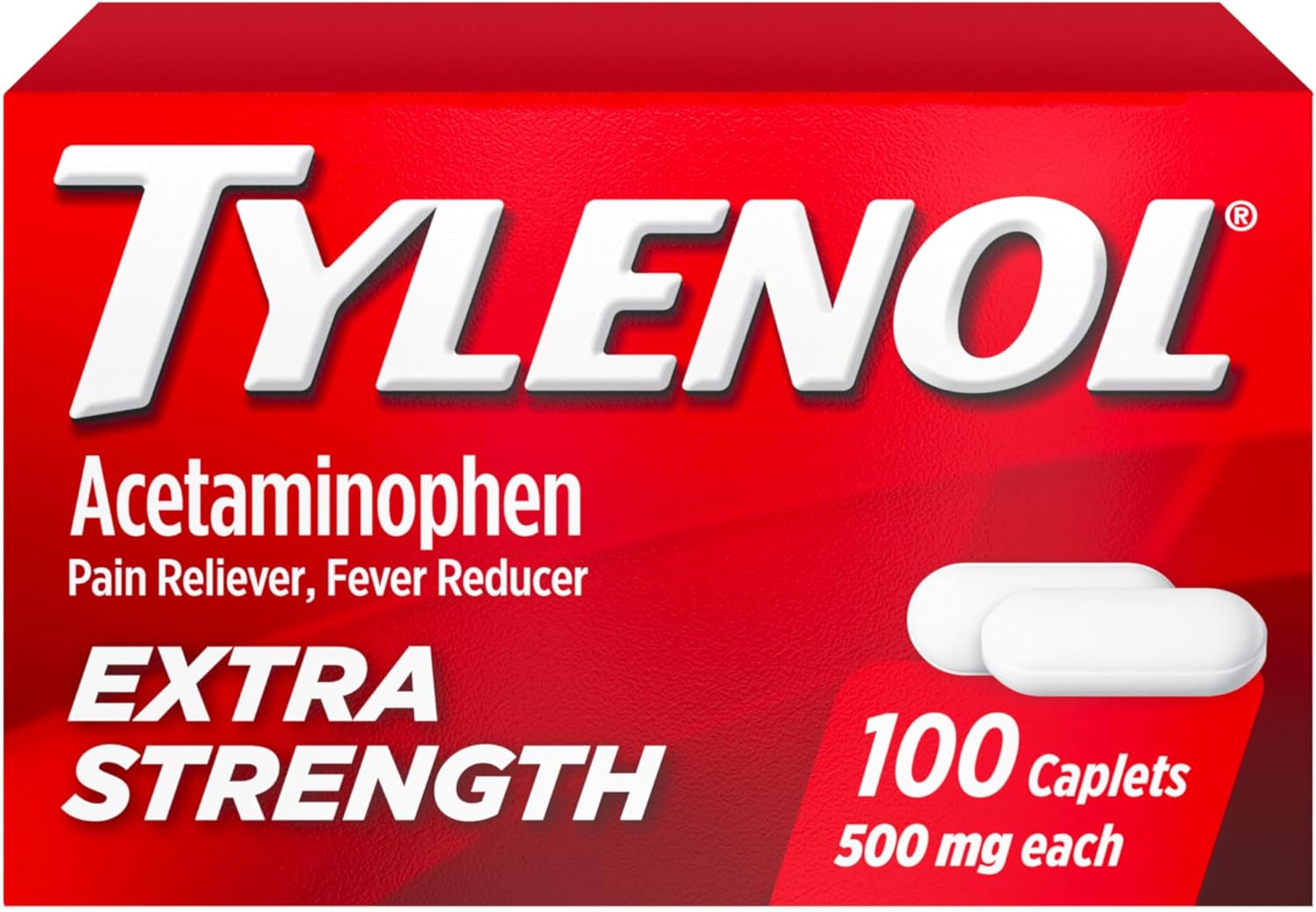 Tylenol Extra Strength Caplets 500mg 100 Count Review