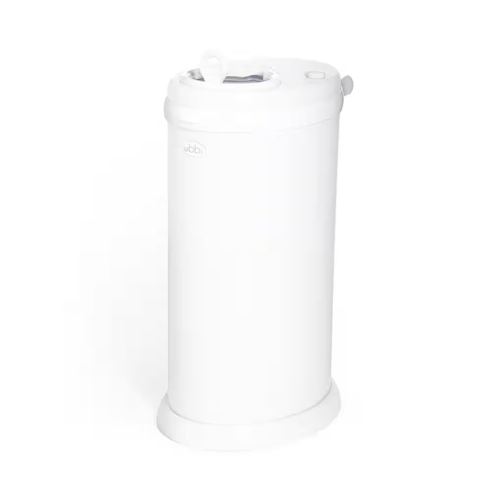 Ubbi Steel Pail Diaper Bin White Review: Why 15,000+ Amazon Buyers Can't Stop Raving About It - Product Image