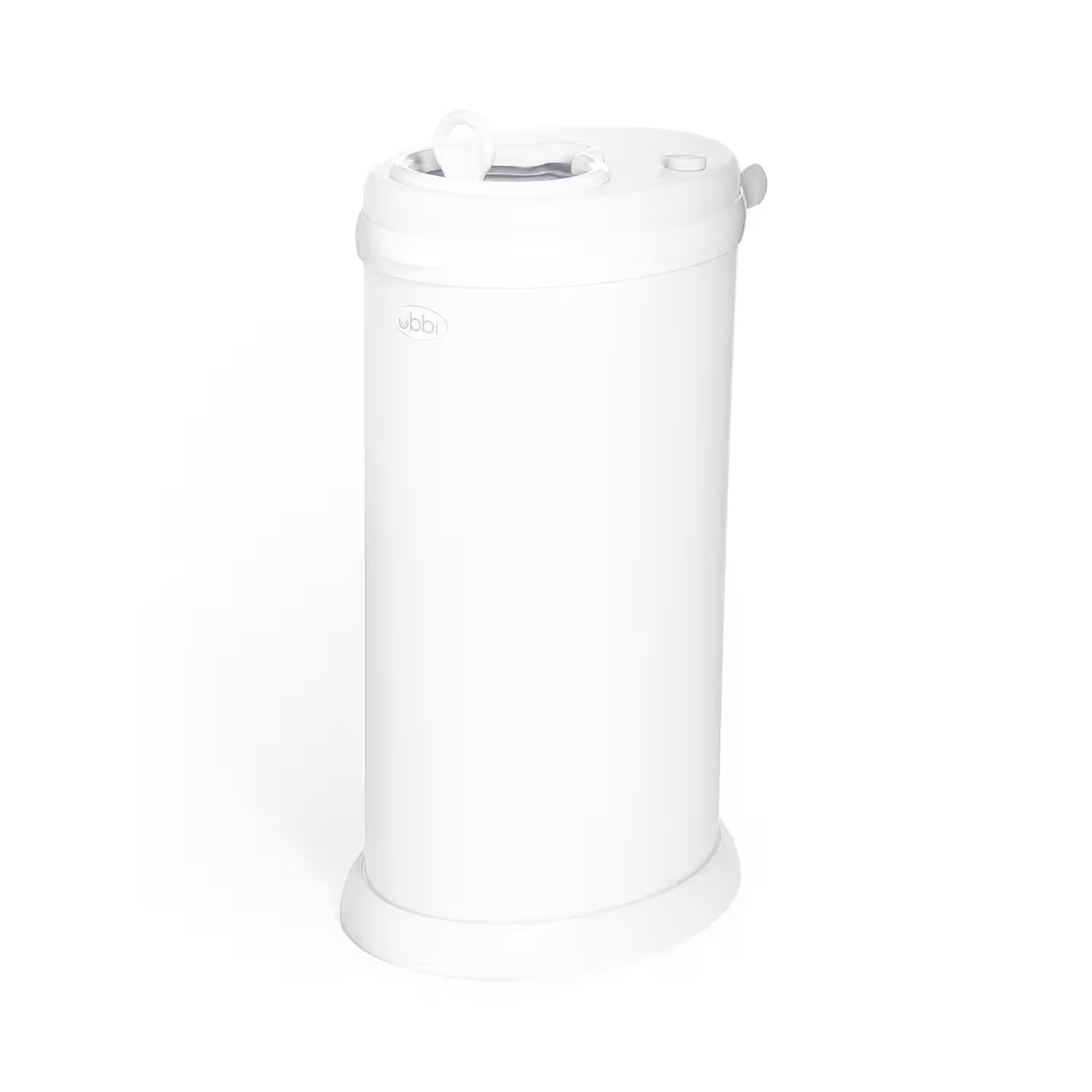 Ubbi Steel Pail Diaper Bin White Review