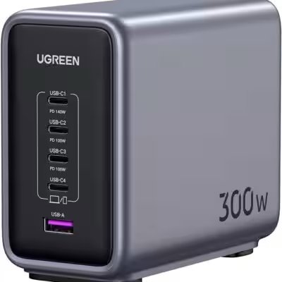Ugreen Nexode 300W USB-C GaN Desktop Charger Review: Why This 4.6-Star Amazon Best-Seller Deserves the Hype - Product Image