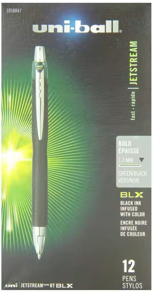 Uni-Ball Jetstream RT BLX Ballpoint Pens 12 Pack Review — Is It Really Worth $80 in 2026? - Product Image