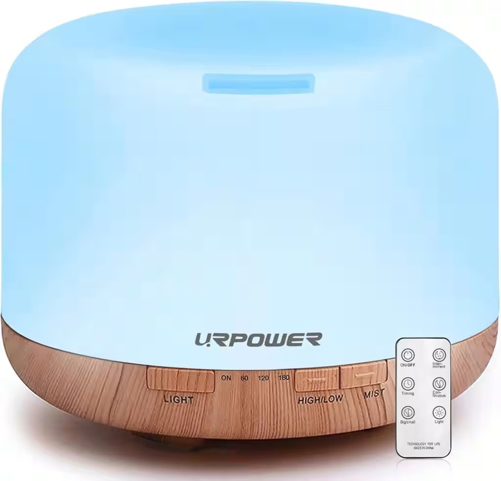 URPOWER Essential Oil Diffuser 500ml Humidifier Review: We Tested the Amazon Bestseller So You Don't Have To - Product Image