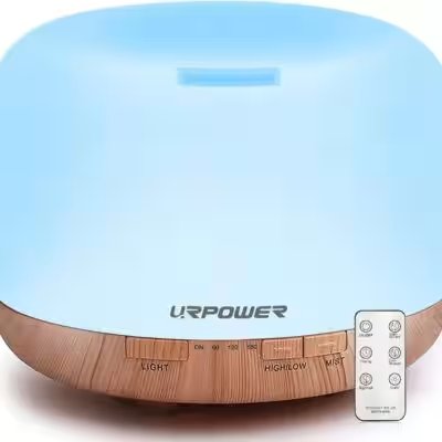 URPOWER Essential Oil Diffuser 500ml Humidifier Review: We Tested the Amazon Bestseller So You Don't Have To - Product Image