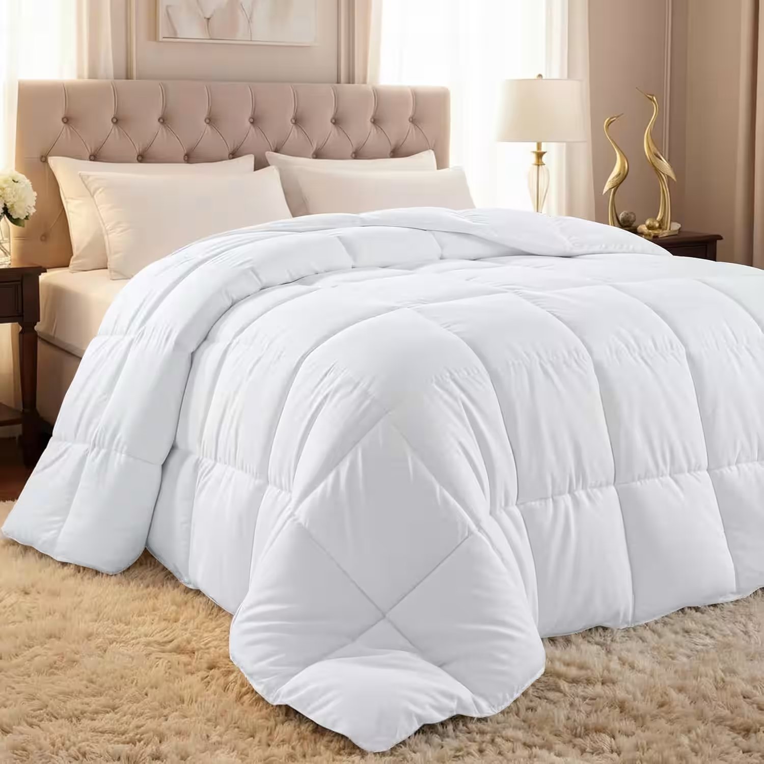 Utopia Bedding Comforter Duvet Insert Queen Quilted Review