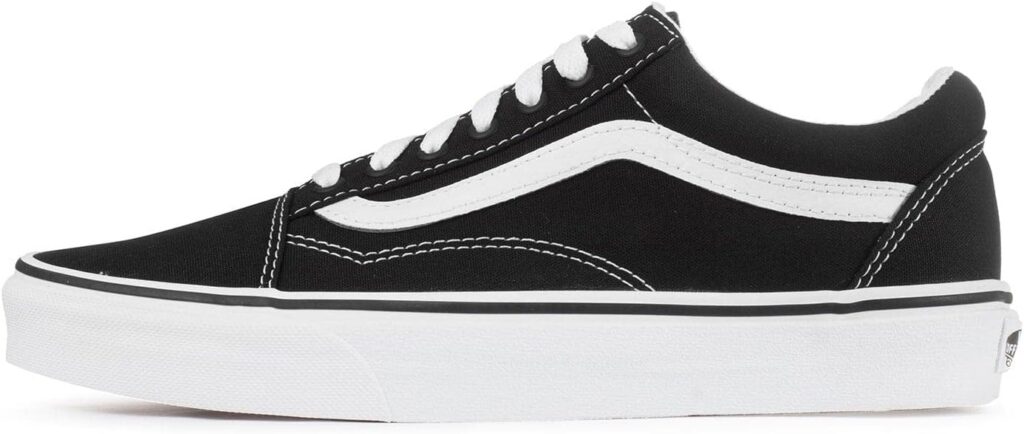 Vans Old Skool Classic Skate Shoes Black White Review: Best Clothing, Shoes & Jewelry Pick Under $75? - Product Image