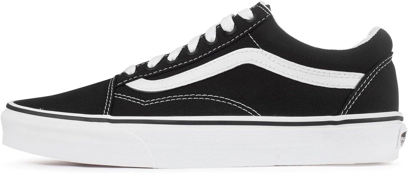 Vans Old Skool Classic Skate Shoes Black White Review