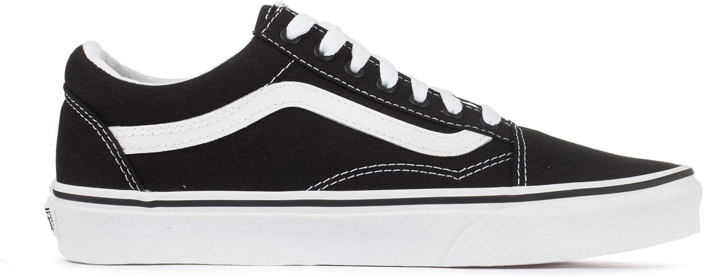 Vans Old Skool Classic Skate Shoes Black White - Real-World Performance