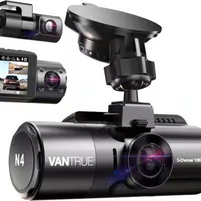 Vantrue N4 Dual Dash Cam 3 Channel 4K Review: 100,000+ Reviews Can't Be Wrong — Or Can They? - Product Image