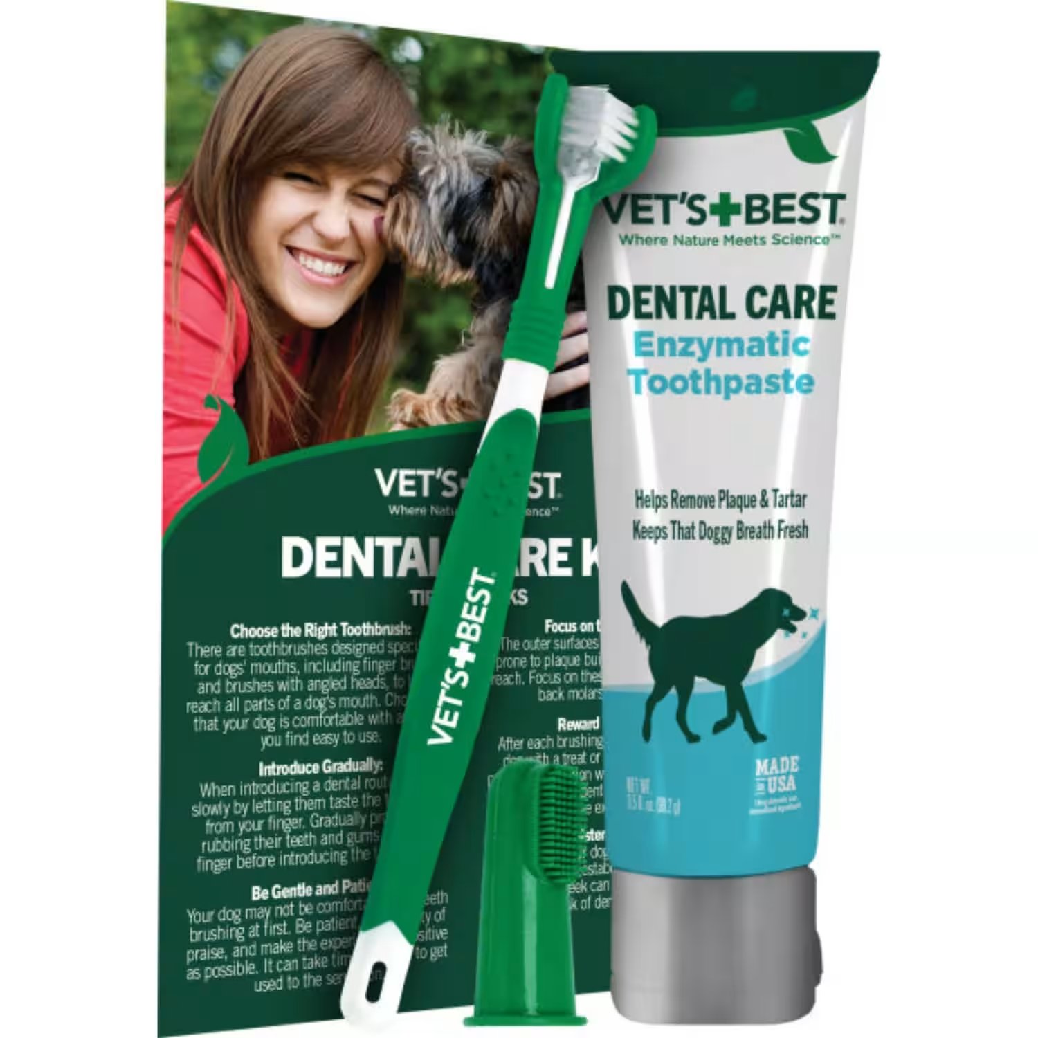 Vet's Best Enzymatic Dog Toothpaste and Toothbrush Kit Review