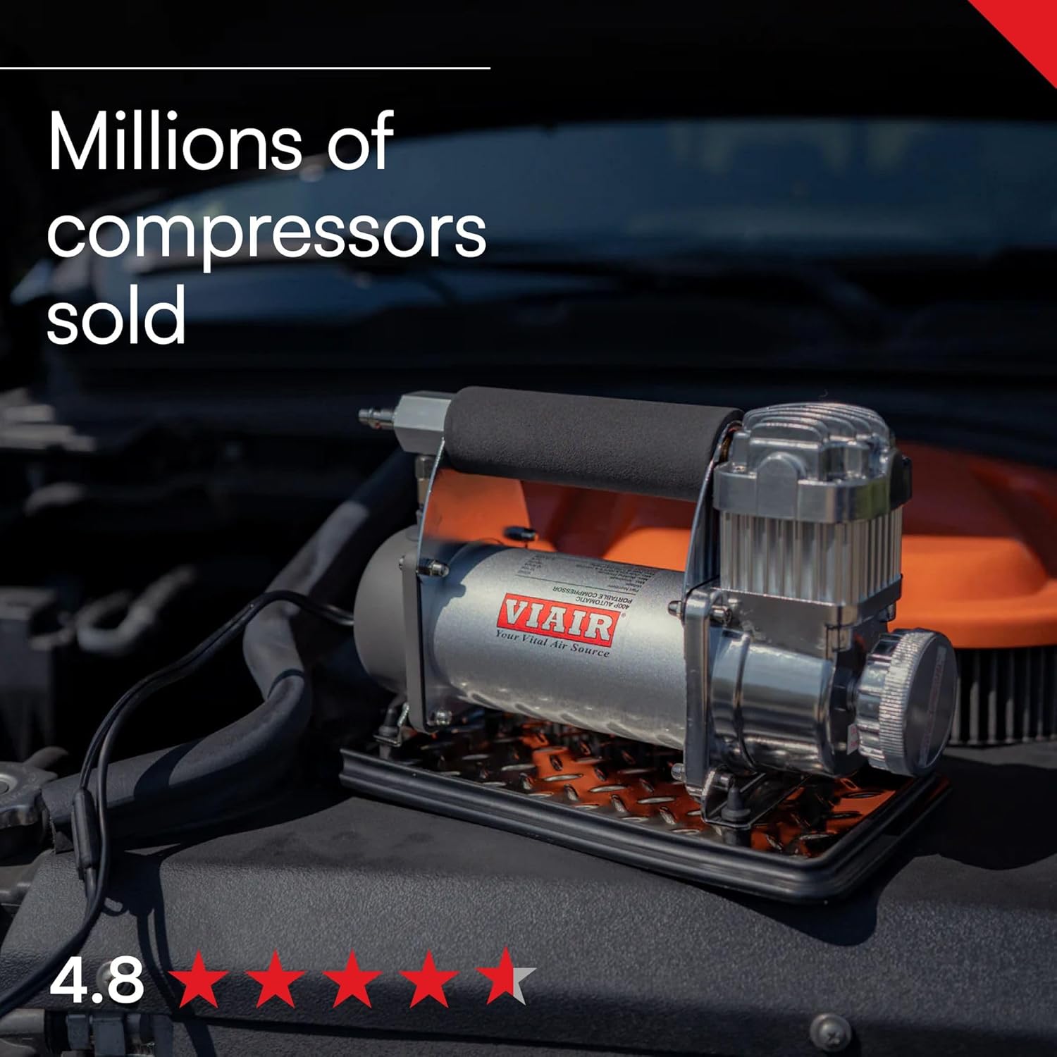 Viair 400P-RV Automatic Portable Compressor 150 PSI - Design and Build Quality