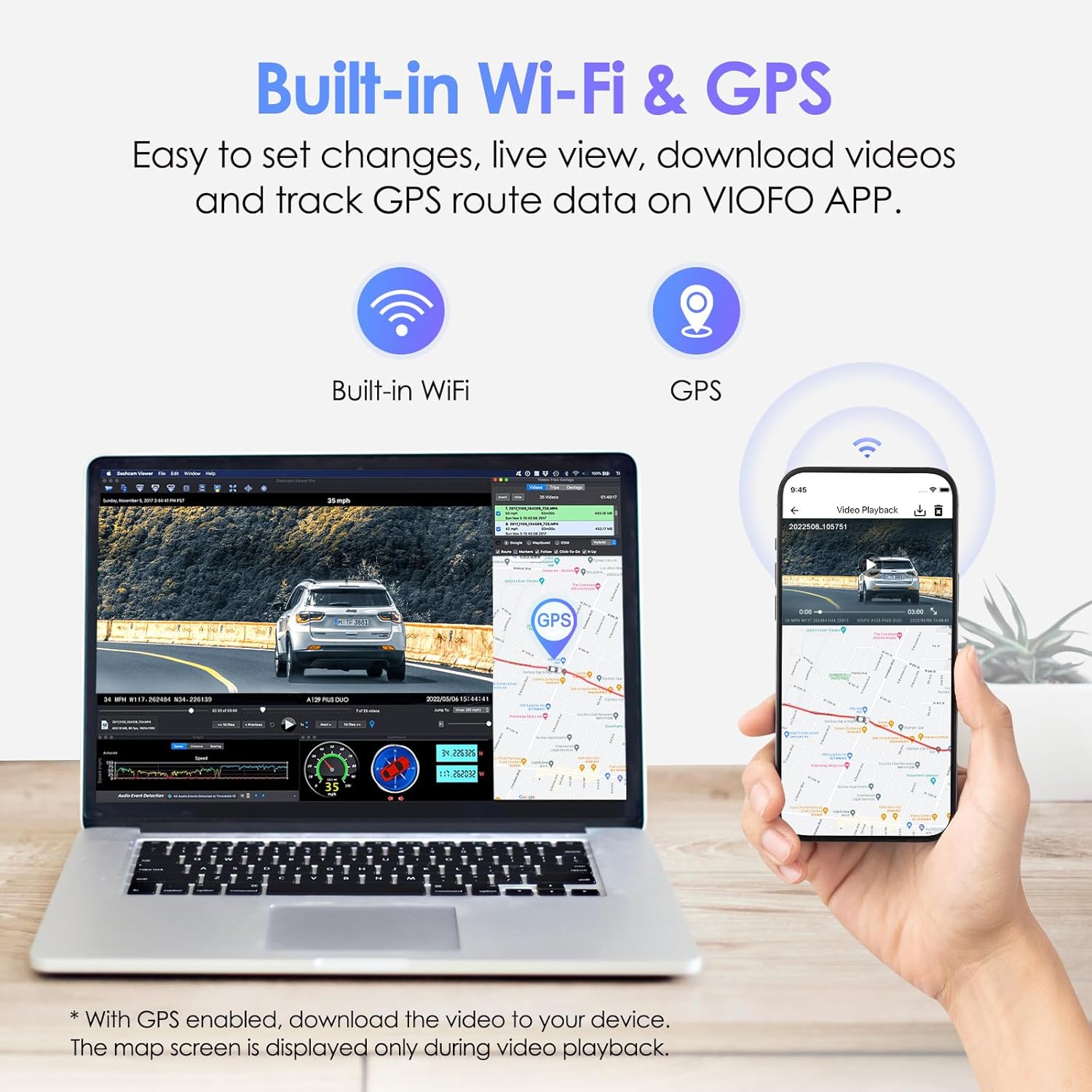 VIOFO A129 Plus Duo Front and Rear Dash Cam - Real-World Performance