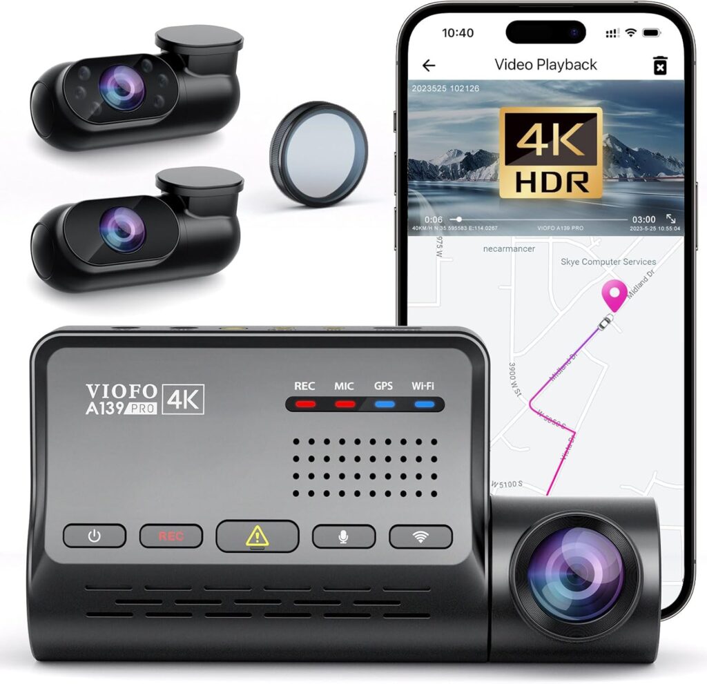 Viofo A139 Pro 3-Channel 4K Dash Cam Review: Why 100,000+ Amazon Buyers Can't Stop Raving About It - Product Image