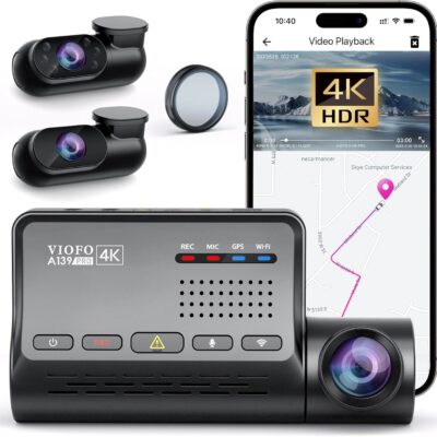 Viofo A139 Pro 3-Channel 4K Dash Cam Review: Why 100,000+ Amazon Buyers Can't Stop Raving About It - Product Image