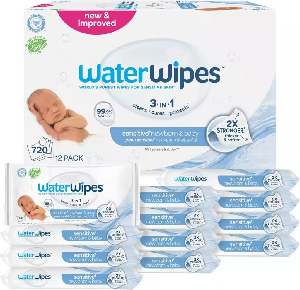 WaterWipes Original 99.9% Water Baby Wipes 12 Pack 720 Count Review: Best Baby Pick Under $100? - Product Image