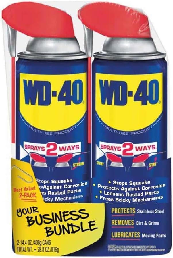 WD-40 Multi-Use Product, 12 oz Smart Straw Sprays 2 Ways Review