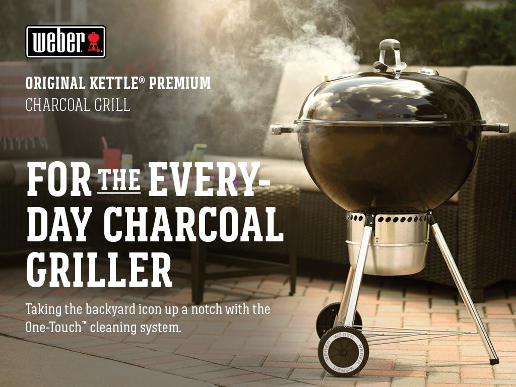 Weber 22 Inch Original Kettle Premium Charcoal Grill - How It Compares
