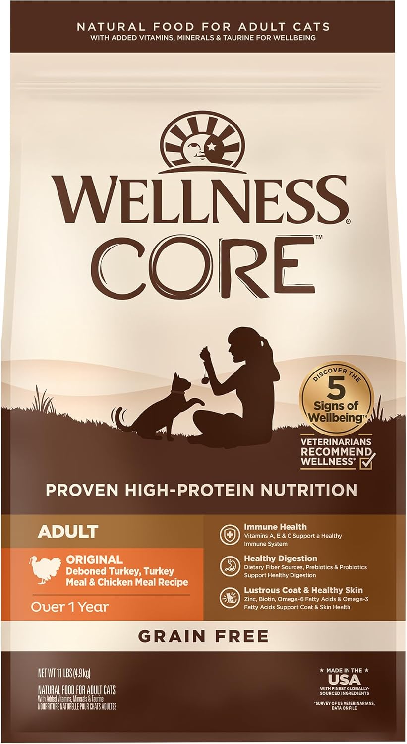 Wellness CORE Grain Free Indoor Chicken Cat 11 Lbs Review