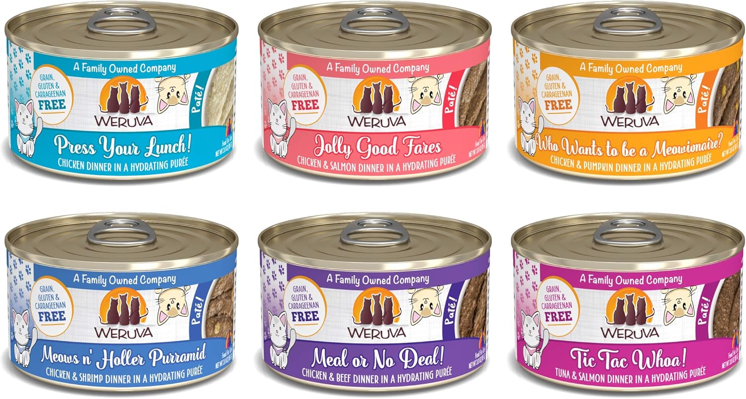 Weruva Classic Cat Pate Variety Pack 3oz 12 Pack Review