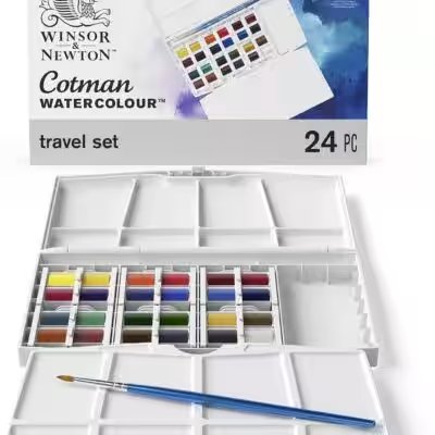 Winsor Newton Cotman Water Colours Painting Plus Set 24 Review: Why 30,000+ Amazon Buyers Can't Stop Raving About It - Product Image