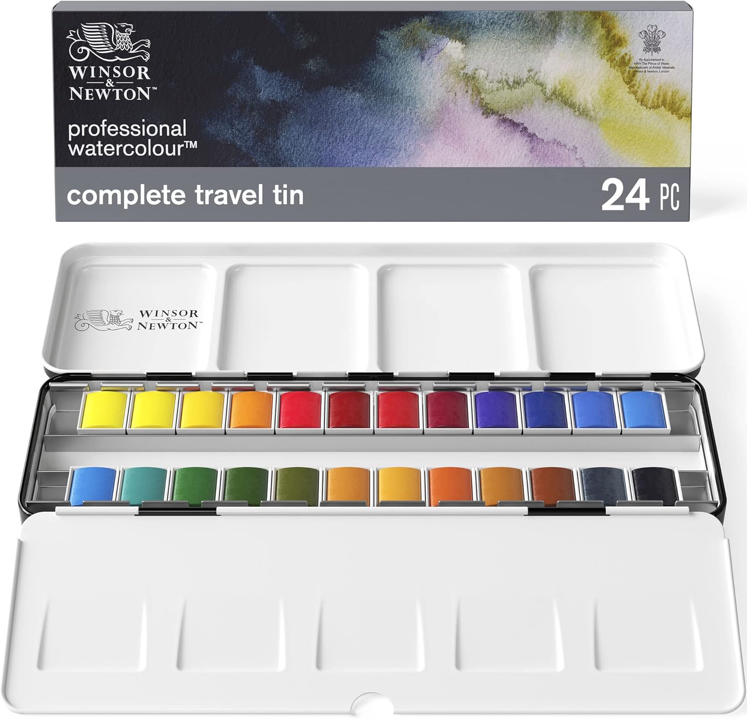 Winsor Newton Professional Watercolor Set 24 Half Pans Review