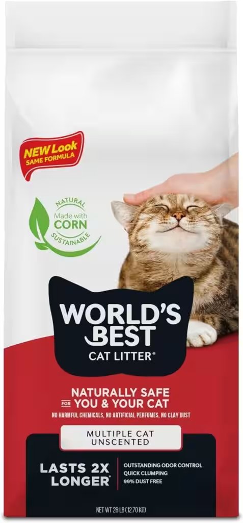 World's Best Cat Litter Original Unscented 28 Lbs Review: Is This Top-Rated Amazon Pick Worth $40? - Product Image