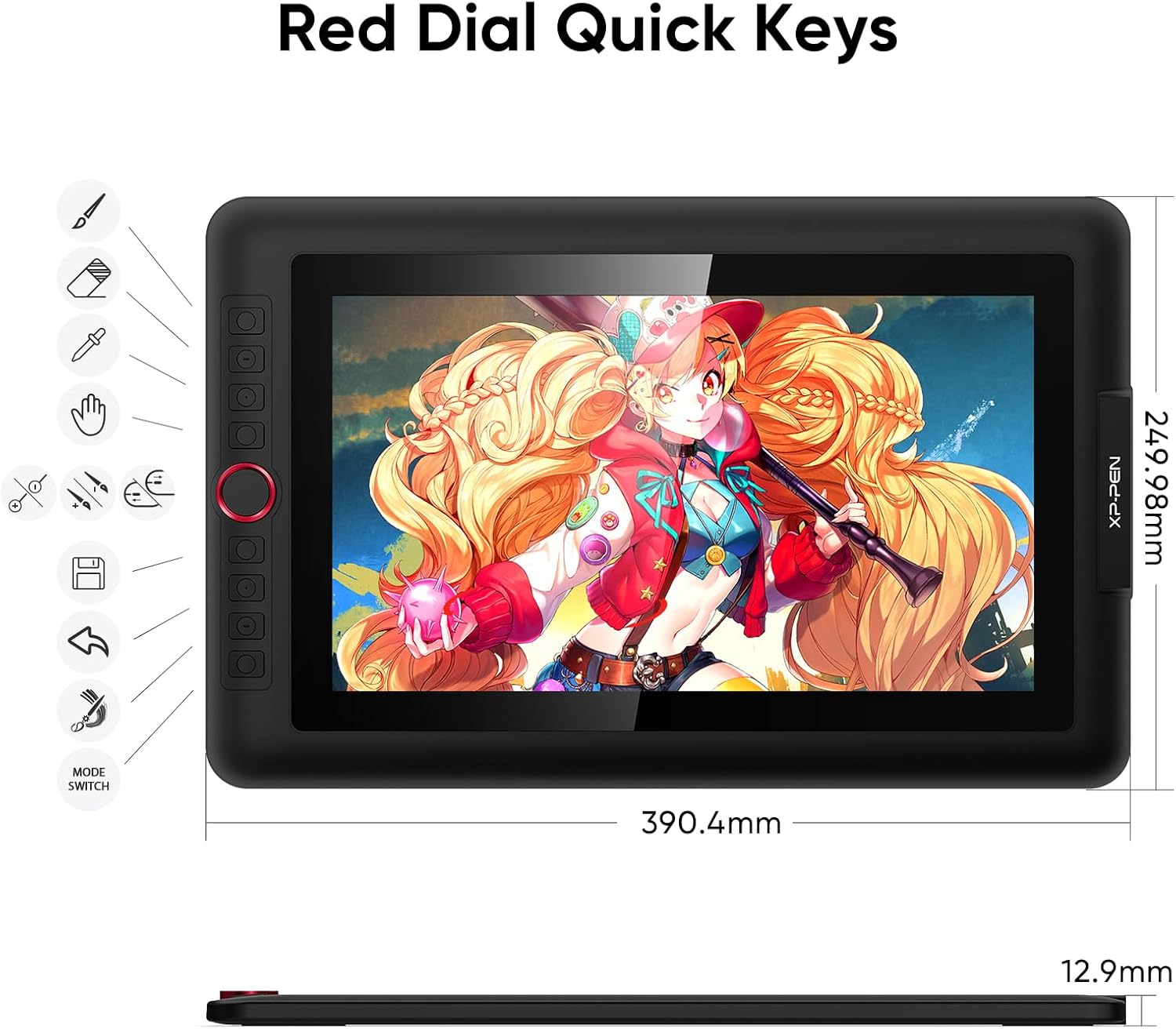 XP-Pen Artist 13.3 Pro Drawing Display Monitor - Design and Build Quality