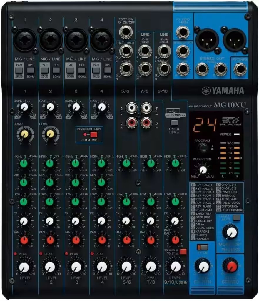 Yamaha MG10XU 10 Channel Mixing Console USB Review: Why This 4.6-Star Amazon Best-Seller Deserves the Hype - Product Image
