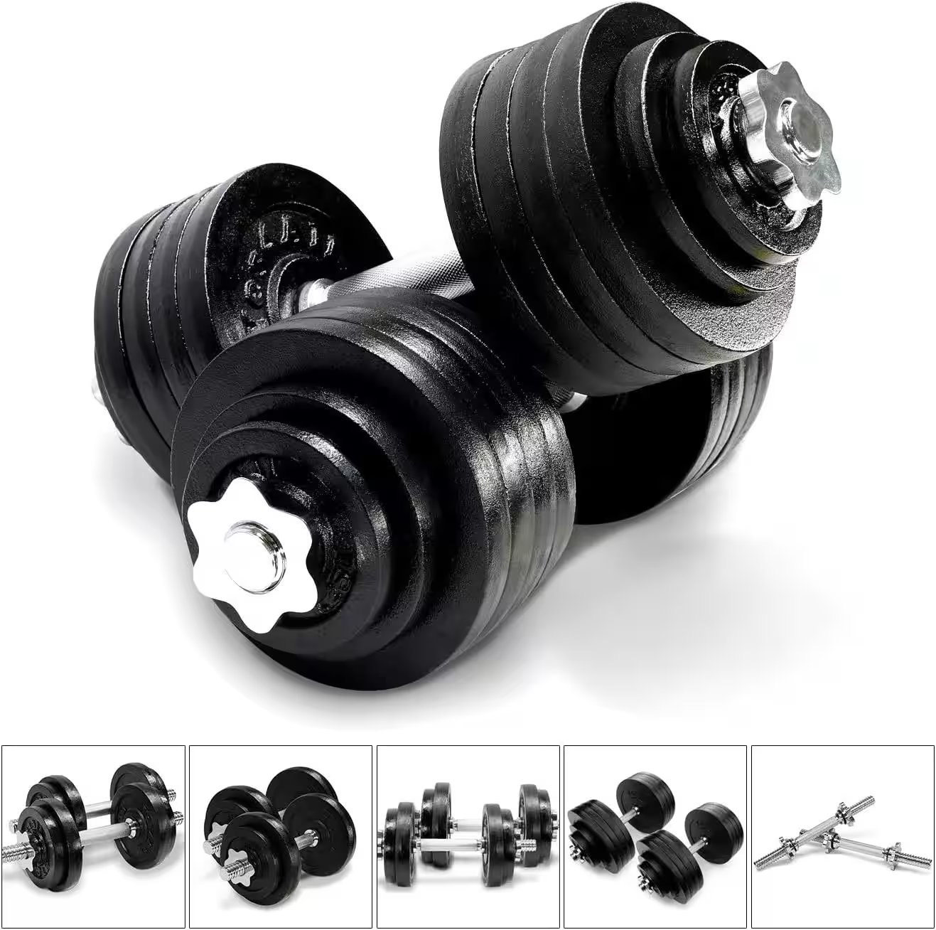 Yes4All Adjustable Dumbbell Set 52.5lbs Single Review