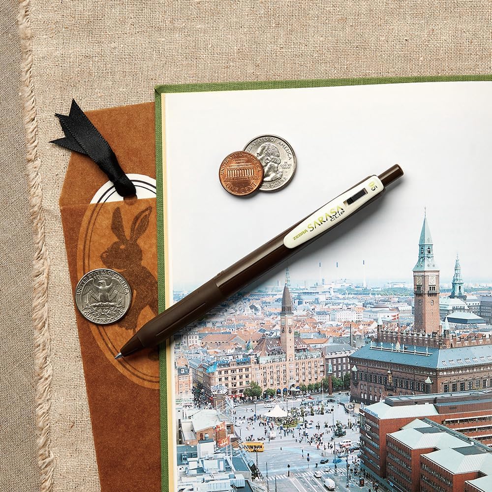 Zebra Sarasa Clip Retractable Gel Pen 0.5mm 10 Pack - How It Compares