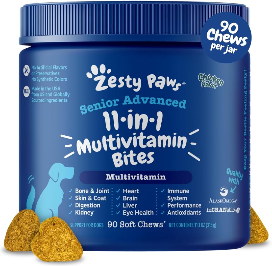 Zesty Paws Multivitamin Treats for Dogs All Ages 90 Count - Is It Worth the Price?